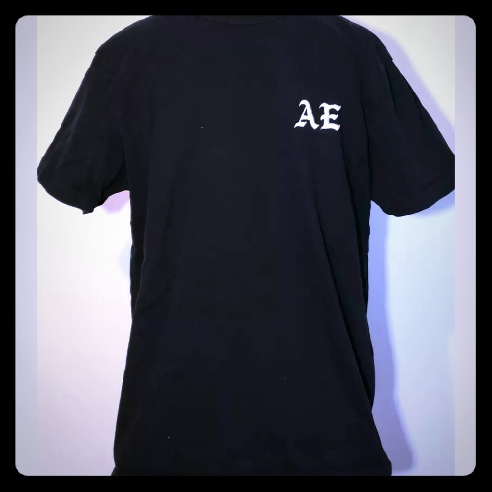 American Eagle Outfitters black Heavy Cotton T